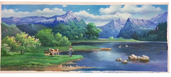 Compatible Landschaft JAHRRIESNGE  for mountain-lpg1175 