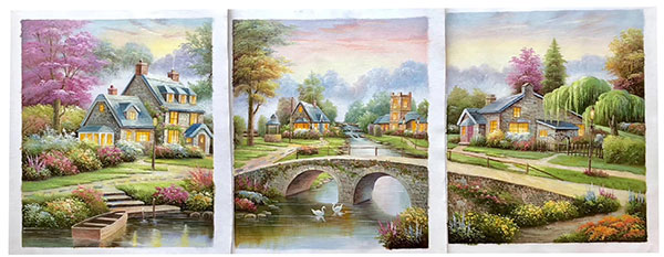 Compatible Landschaft JAHRRIESNGE  for mixed-houses-lpg1357 