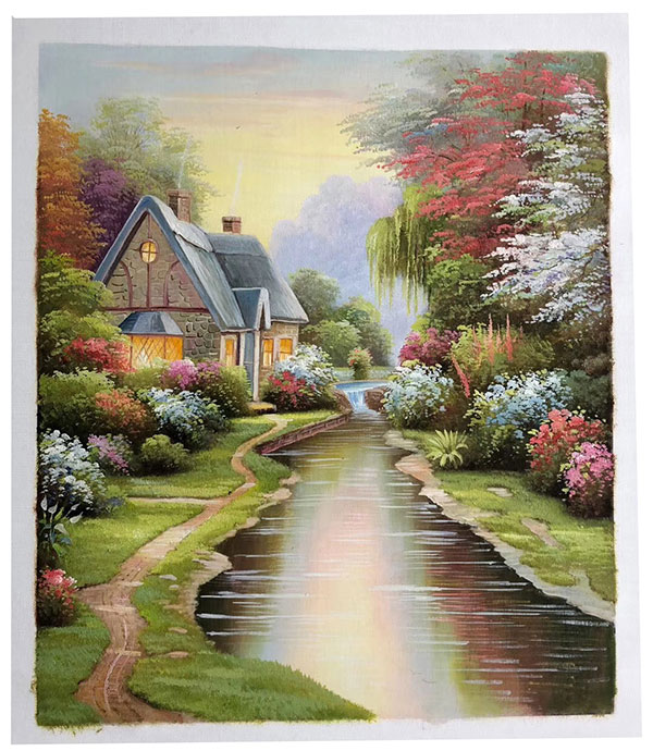 Compatible Landschaft JAHRRIESNGE  for house-river-lpg1359 