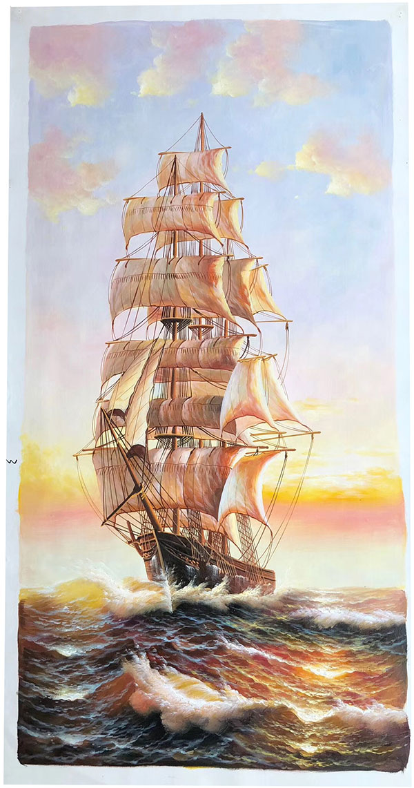 Compatible Landschaft JAHRRIESNGE  for sailboat-lpg1379 