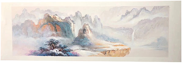 Compatible Landschaft JAHRRIESNGE  for montain-and-tree-lpg1446 