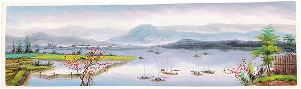 Compatible Landschaft JAHRRIESNGE  for boats-lpg1490 