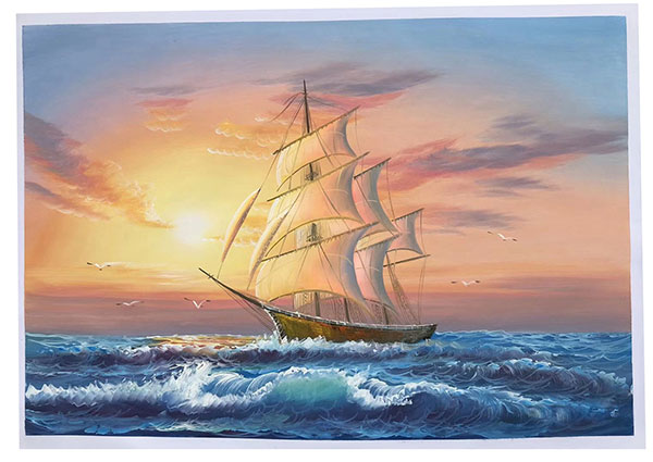 Compatible Landschaft JAHRRIESNGE  for sailboat-lpg1687 