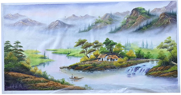 Compatible Landschaft JAHRRIESNGE  for waterfall-lpg1770 