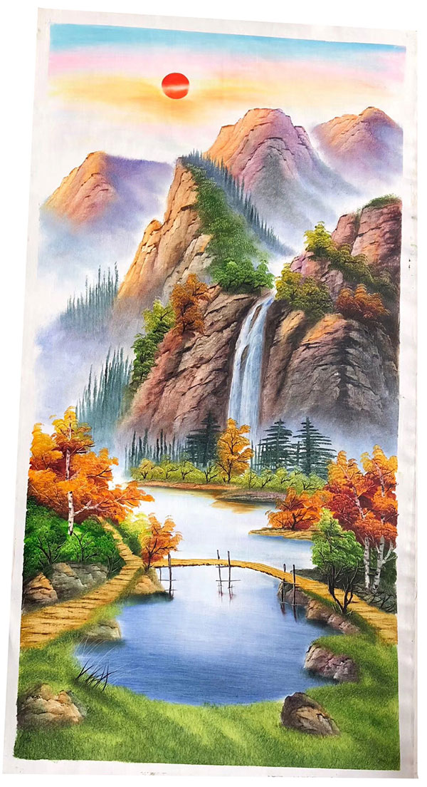 Compatible Landschaft JAHRRIESNGE  for waterfall-lpg1771 