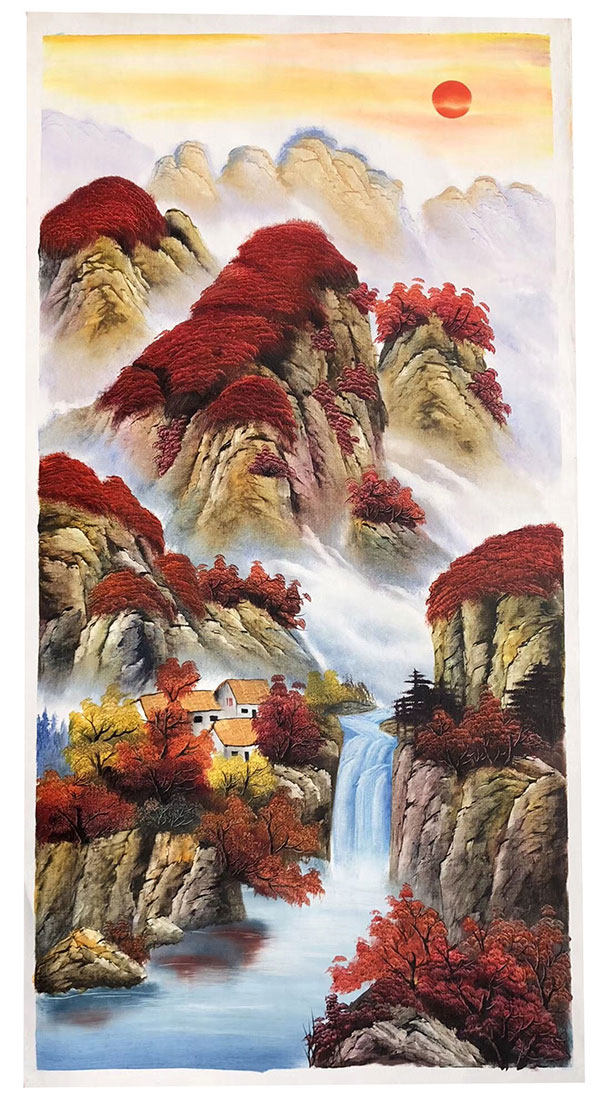 Compatible Landschaft JAHRRIESNGE  for waterfall-lpg1788 