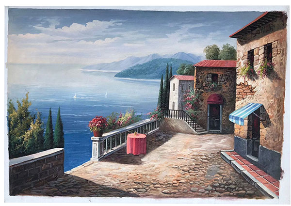 Compatible Landschaft JAHRRIESNGE  for city-by-the-sea-lpg1824 