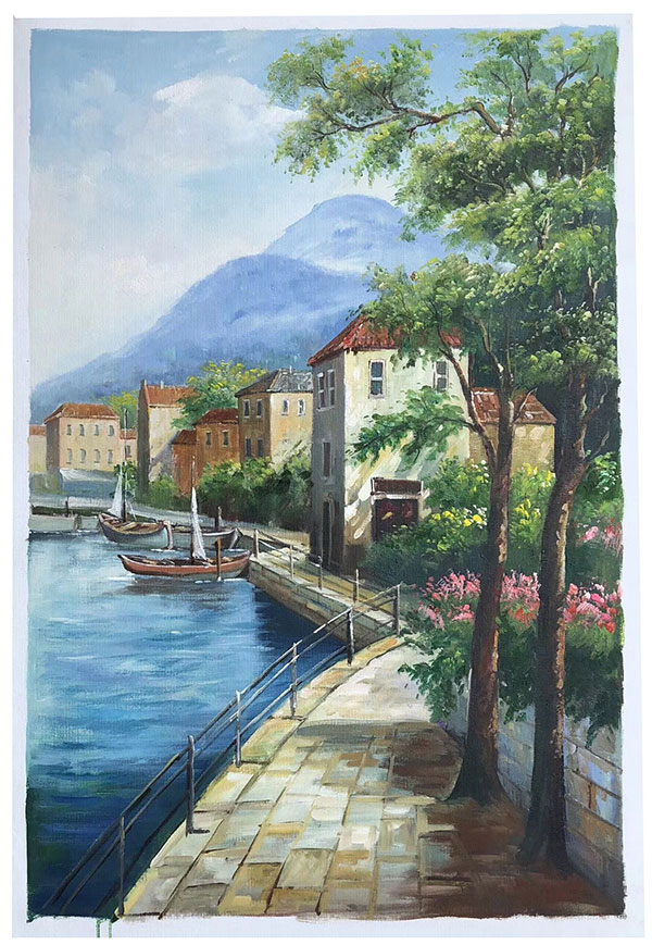 Compatible Landschaft JAHRRIESNGE  for city-by-the-sea-lpg1832 