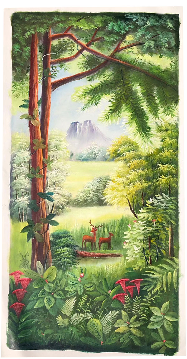 Compatible Landschaft JAHRRIESNGE  for deers-lpg1863 