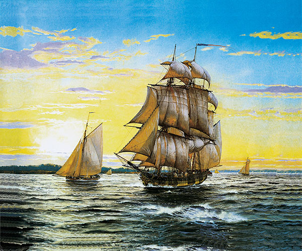 Compatible Landschaft JAHRRIESNGE  for sailboat lpg2385 