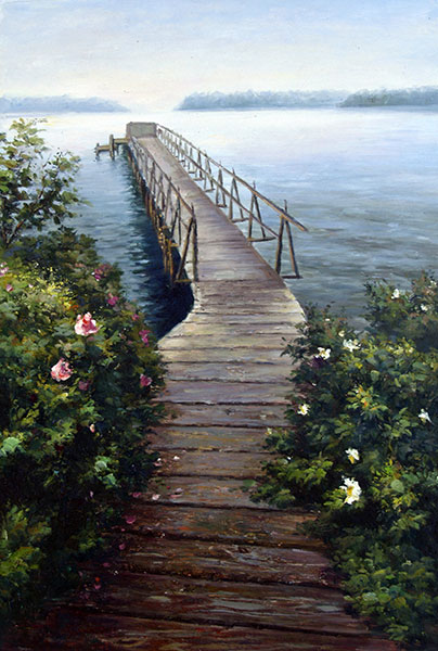 Compatible Landschaft JAHRRIESNGE  for wooden bridge lpg2440 