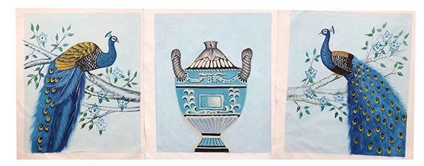 Compatible Tiere Jahrriesnge  for mixed  peacocks and porcelain lpg2684 